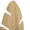Decoratiune metalica cu suport lumanare, Leaf Glam Auriu / Negru, L10xl10xH34 cm (3)