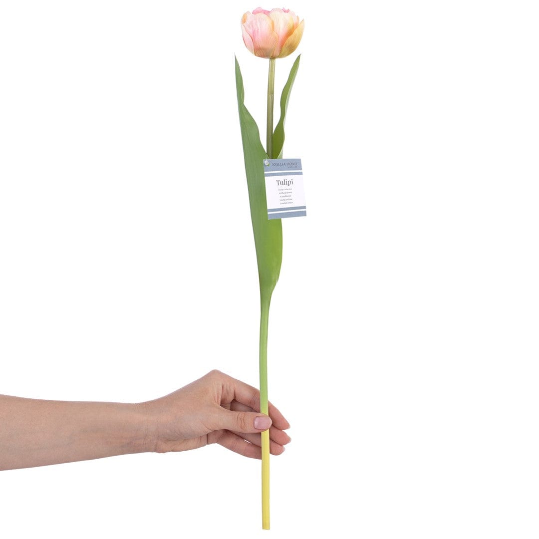Set 10 fire flori artificiale, Tulipi Multicolor, H50 cm (1)