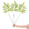 Set 10 frunze decorative artificiale, Tropi Verde, H78 cm (1)