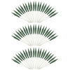 Set 10 frunze decorative artificiale, Tropi Verde, H76 cm