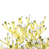 Floare artificiala in ghiveci, Babi Alb / Verde, H27 cm (2)