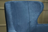 Fotoliu fix tapitat cu stofa si picioare din lemn, Karina Velvet Albastru, l73xA80xH87 cm (1)