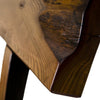 Banca din lemn, Constantine Small Multicolor / Maro, l135xA36xH45 cm (3)