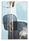 Tablou  W-Frame Bold 335 Albastru, 82,6 x 122,6 cm
