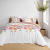 Lenjerie de pat din bumbac, Rosine Multicolor, 260 x 240 cm