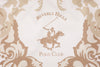 Lenjerie de pat din bumbac Ranforce, Beverly Hills Polo Club BHPC 024 Crem / Alb, 200 x 220 cm (3)