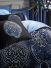 Lenjerie de pat din bumbac Satinat Glory Bleumarin / Bleu, 200 x 220 cm (1)