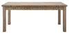 Masa din lemn de brad si MDF Reinassance, L180xl90xh78,5 cm