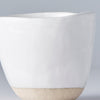 Pahar din ceramica, Lopsided Alb, 180 ml (1)