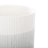 Suport din ceramica pentru accesorii de birou, Fino Alb / Gri, Ø9xH9,8 cm (1)