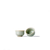 Pahar pentru sake, din ceramica, Celadon Verde, 35 ml
