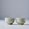 Pahar pentru sake, din ceramica, Celadon Verde, 35 ml (3)