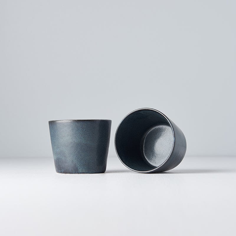 Pahar din ceramica, Blue Negru, 190 ml (1)