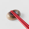 Suport pentru betisoare japoneze, din ceramica, Chopsticks Rest Maro, L4,5xl3x5 H1,5 cm (1)
