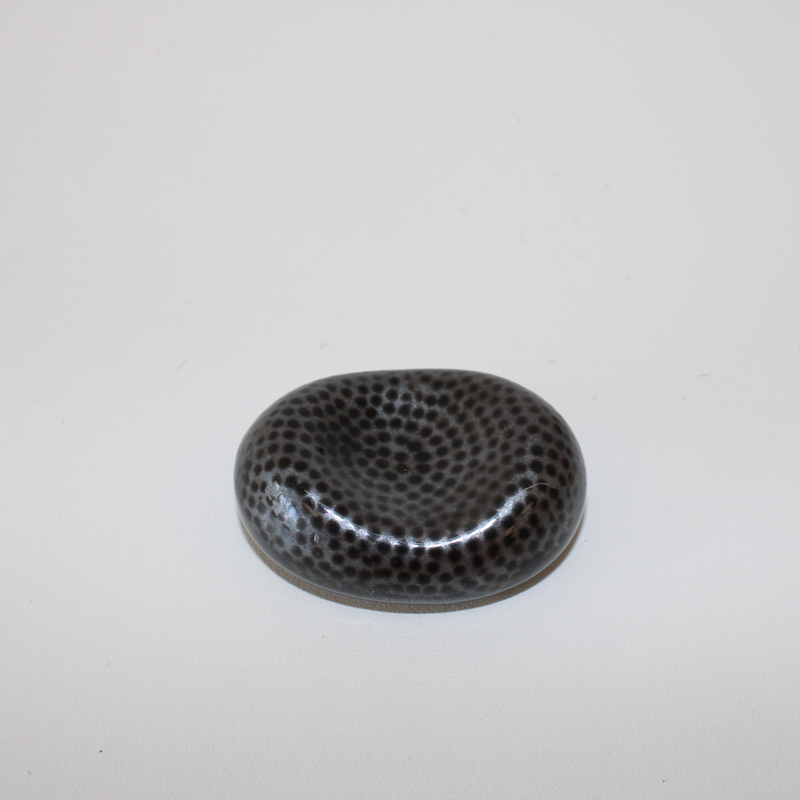 Suport pentru betisoare japoneze, din ceramica, Chopsticks Rest Negru, L4,5xl3x1,5 cm (2)