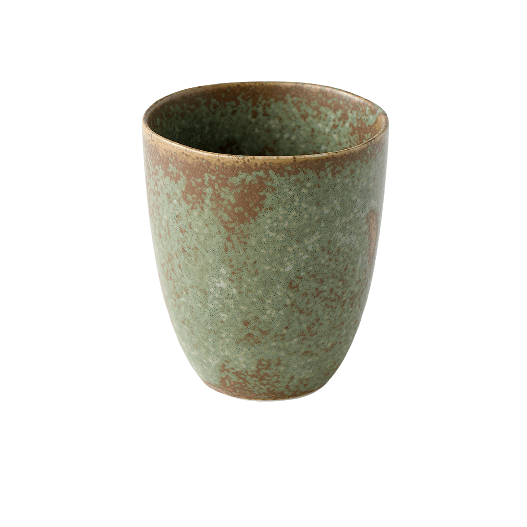 Pahar din ceramica, Fade Verde, 200 ml