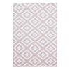 Covor din PP Plus 8005 Geometric Roz & AYYTPCH-PLUS8005PINK & AYYTPCH-PLUS8005PINK