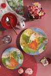 Set vesela din ceramica, pentru copii, Nochis Multicolor, 3 piese