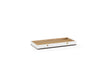 Sertar pat din lemn de pin si MDF, Amori Alb, l196xA93,9xH19,4 cm