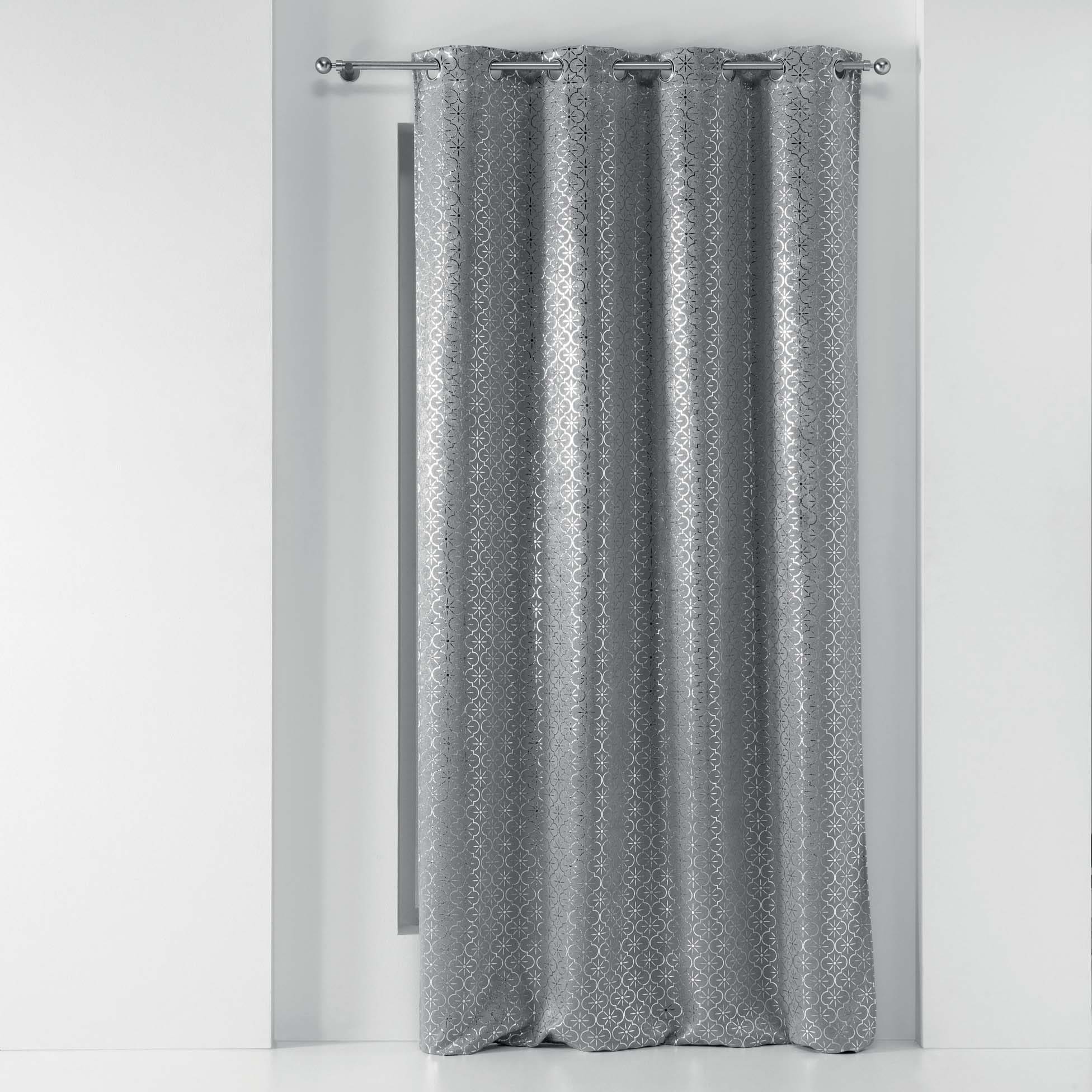 Draperie Blackout Genesis Gri / Argintiu, 135 x 240 cm