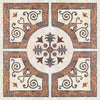 Set 3 role Tapet Imprimat Digital Byzantine tile