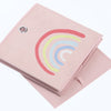 Cos depozitare pliabil, pentru copii, Rainbow Roz, L28xl28xH28 cm (1)