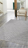 Covor din PP Magic 02002A Gri / Antracit & OYOTR-RUG-MAGIC-02002A_LGrey_Anthracite_Anthracite