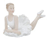 Decoratiune din rasina Ballerina Layng Alb / Nude, l12xA7,5xH11 cm (1)