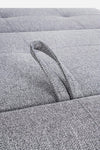 Fotoliu extensibil tapitat cu stofa si picioare din metal Hayden Gri Inchis / Natural, l95xA96xH79 cm (11)
