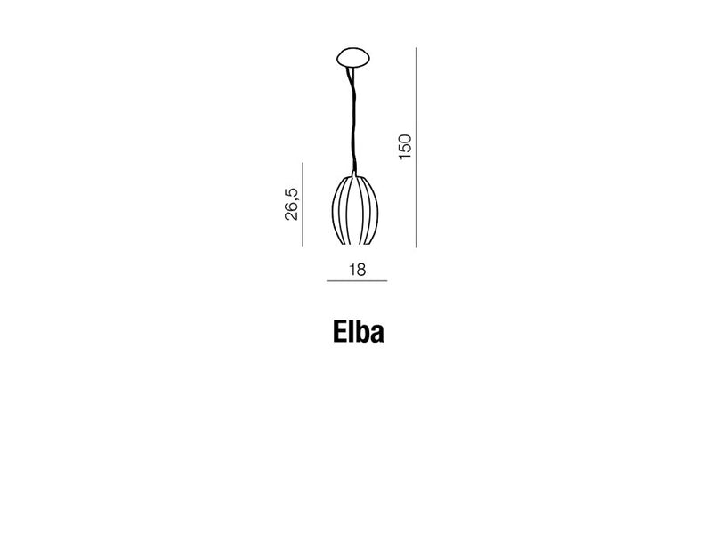 Lustra Elba Clear, AZ0158 (6)
