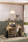 Masa de birou din pal, cu 1 sertar, pentru tineret, Mocha Natur, L110xl62xH75 cm (1)