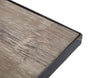 Masa din lemn de brad si metal, cu suport reviste Simply V Natural / Negru, L120xl43xH62,5 cm (8)