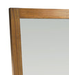 Oglinda decorativa din lemn si furnir, Star Nuc, l50xH160 cm (1)