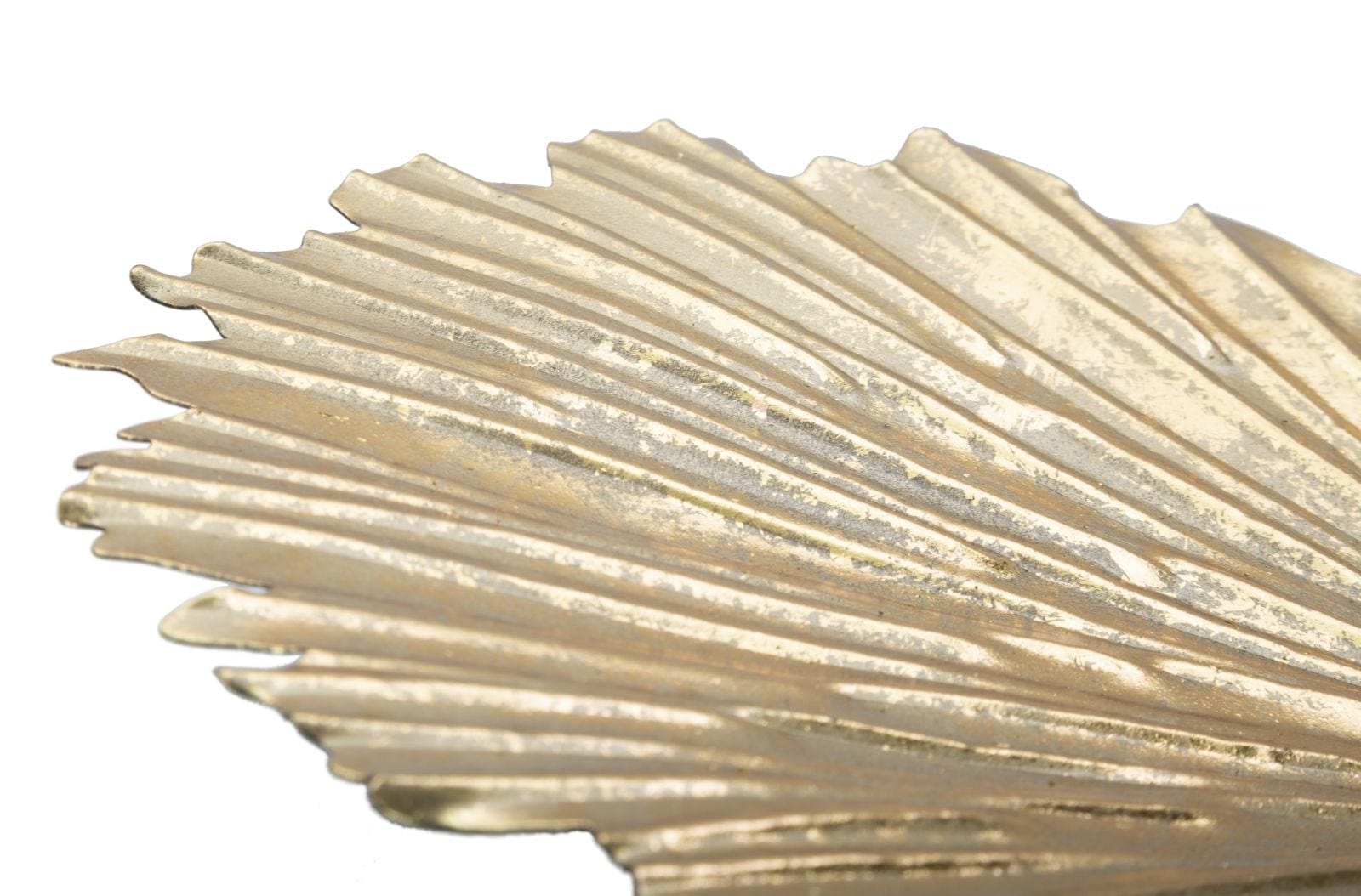 Platou decorativ metalic Cuore Auriu, L29xl25xH5 cm (5)