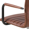 Scaun de birou ergonomic tapitat cu piele ecologica Winslow Maro, l45xA58xH103 cm (5)