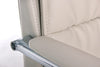 Scaun de birou tapitat cu piele ecologica, Sydney Crom, l58xA60,5xH101,5 cm (13)