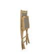Scaun pliabil pentru gradina / terasa, din lemn, Screen Natural / Gri, l45xA60xH90 cm (4)