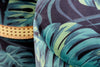 Set 2 taburete tapitate cu stofa si spatiu de depozitare Conwal Multicolor, Ø44xH38 / Ø36xH32 cm (3)