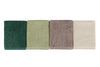 Set 4 prosoape baie din bumbac, Beverly Hills Polo Club Alinda Alb V10 / Mix 4 culori, 30 x 30 cm (4)