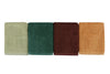 Set 4 prosoape baie din bumbac, Beverly Hills Polo Club Alinda Alb V12 / Mix 4 culori, 30 x 30 cm (4)