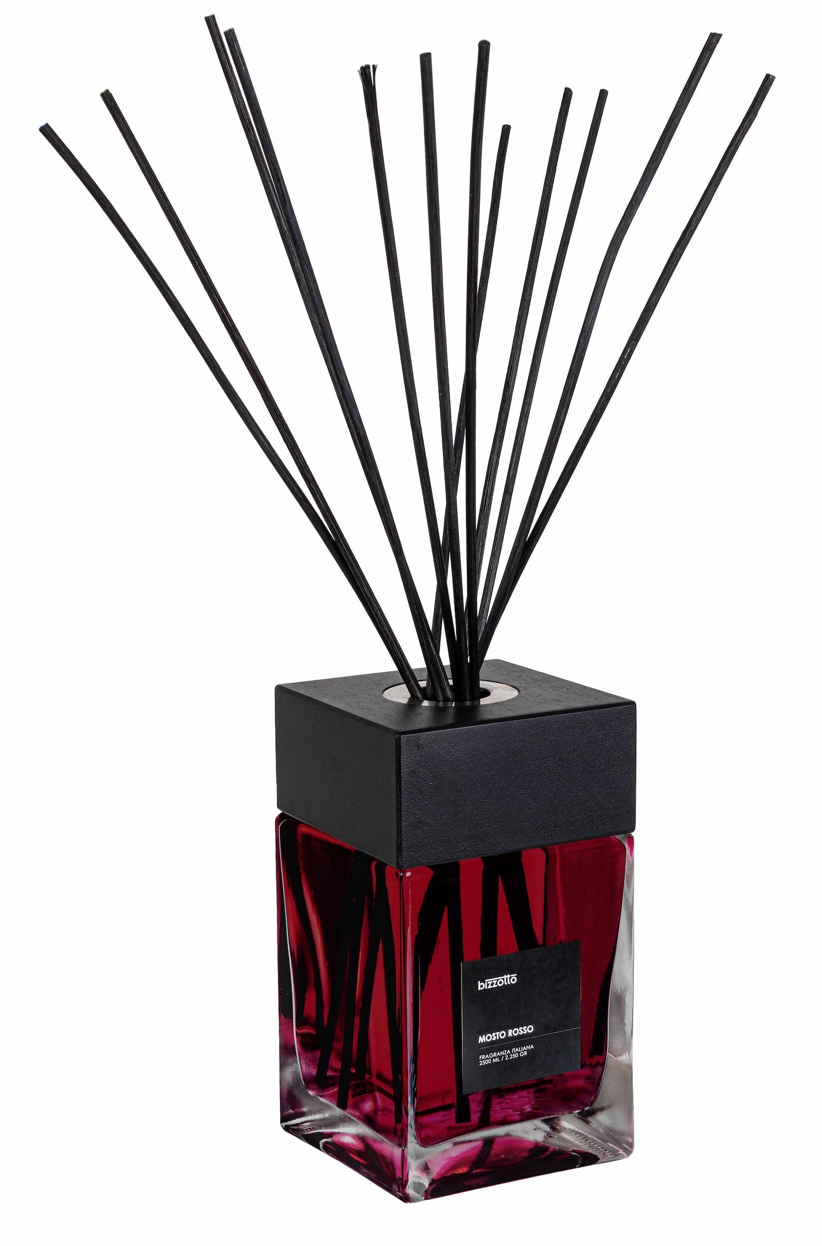 Set aromaterapie cu betisoare parfumate, Mosto Rosso Red Must (4) & BIZZZT-DIFFUSER-RED-MUST