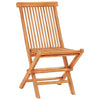 Set masa + 2 scaune pliabile pentru gradina / terasa, din lemn de tec, Arlo Natural / Lime, L60xl60xH65 cm (9)