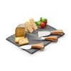 Set servire branzeturi cu 4 accesorii incluse, Cheese Crom / Negru, 24 x 18 cm (2)