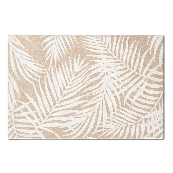 Suport vesela din material textil, Palm Rectangle Bej, L45xl30 cm (1) & ZLLRGMB-PLACEMAT-PALM