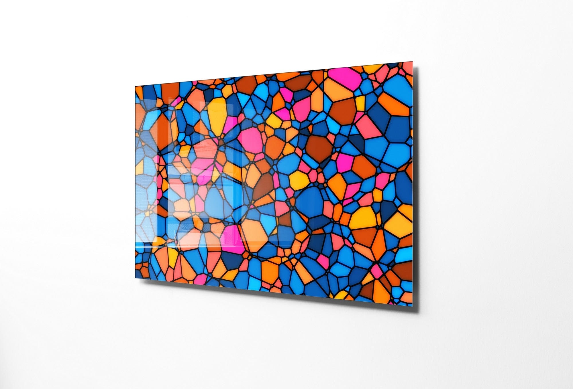 Tablou Sticla Compton 1264 Multicolor, 70 x 50 cm (3)