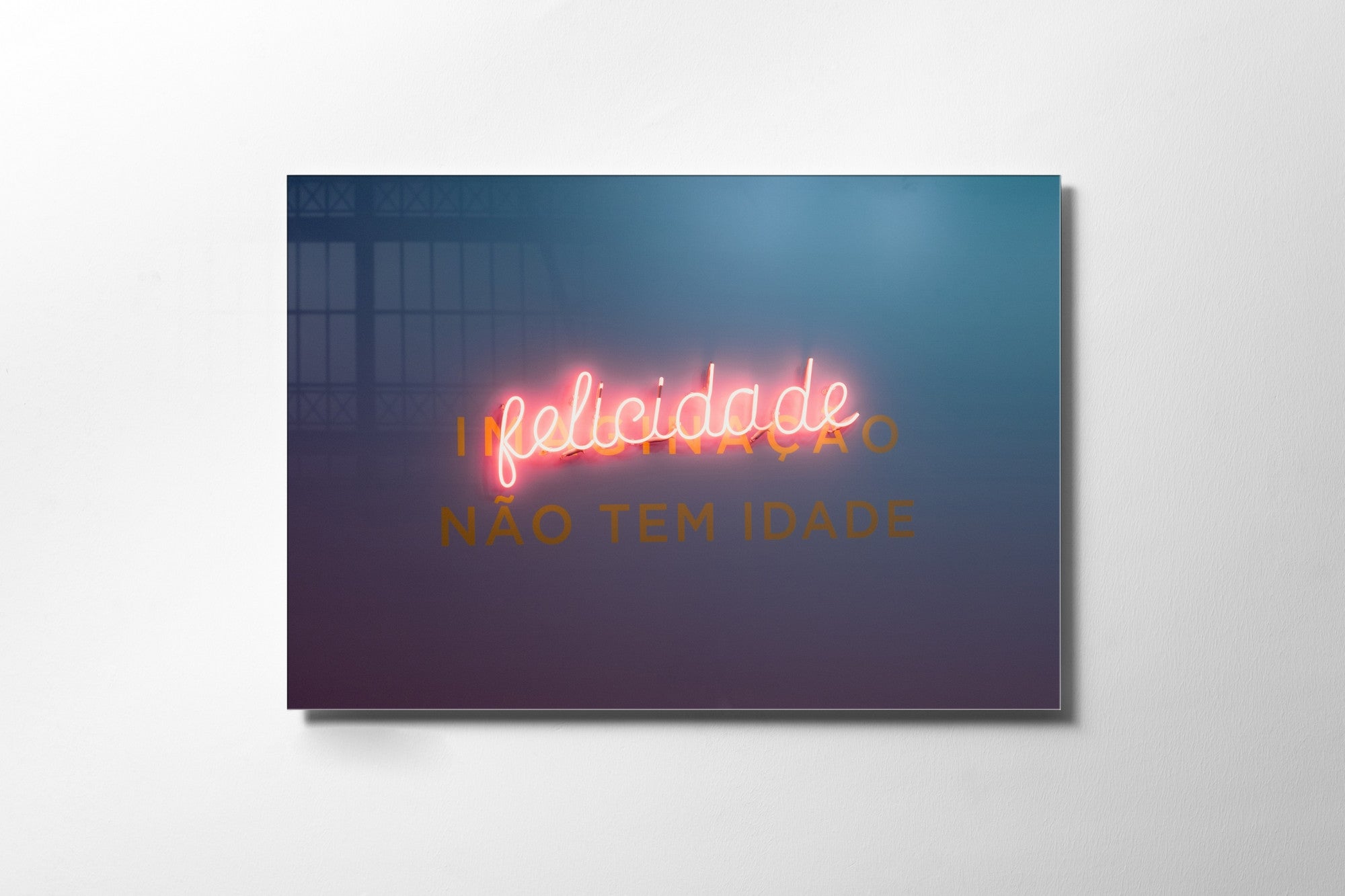 Tablou Sticla Felicidade 1175 Multicolor, 45 x 30 cm