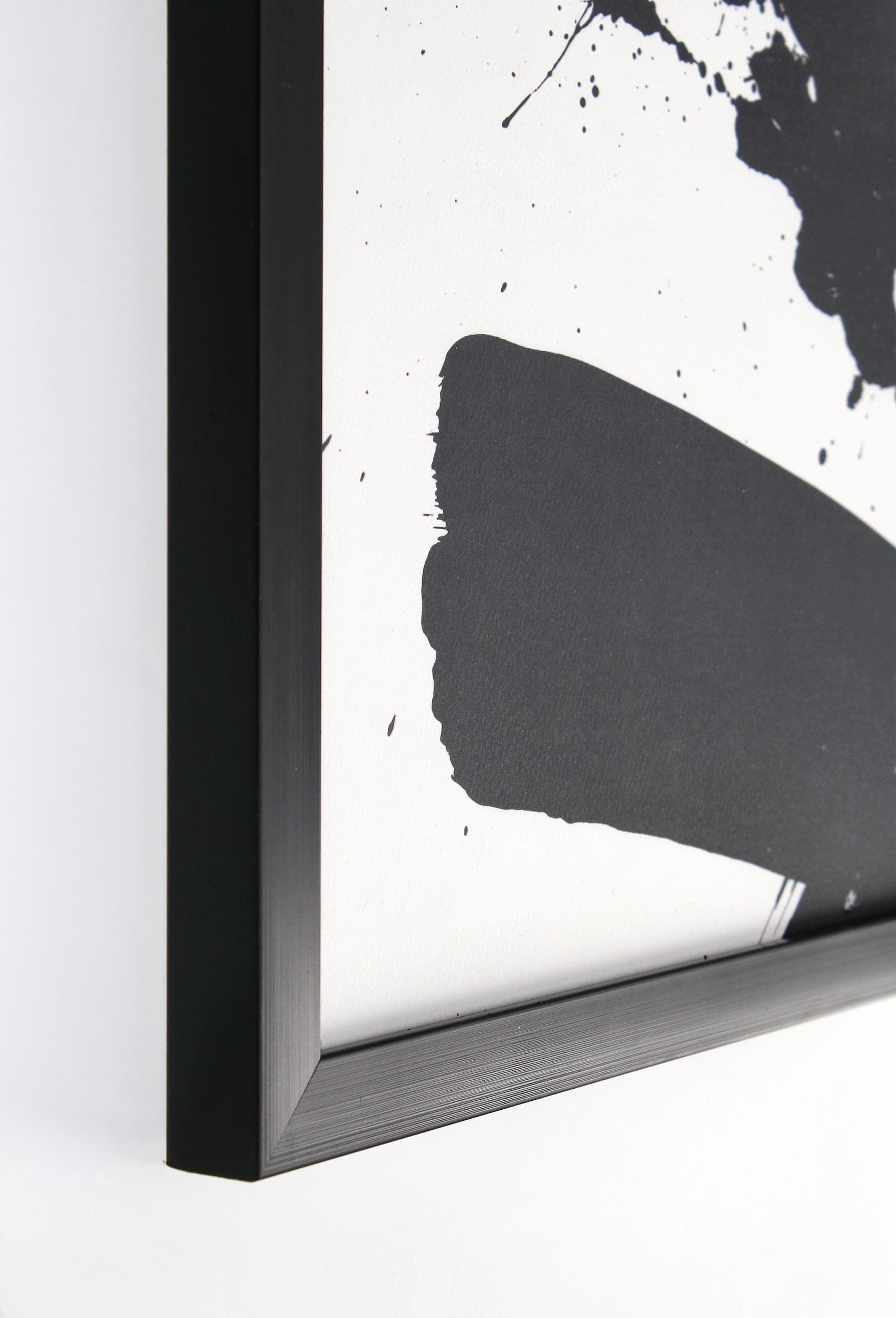 Tablou Framed Sketch 995 Abstract Shape II Alb / Negru, 61 x 61 cm (2)