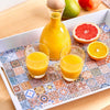 Tava pentru servire din melamina, Mosaic Multicolor, L50xl35 cm (4)