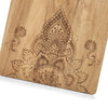 Tocator din lemn de salcam, Oriental Natural, l40xA29xH1,5 cm (1)