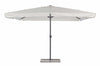 Umbrela de soare, Alghero Gri Deschis / Negru, L400xl400xH295 cm